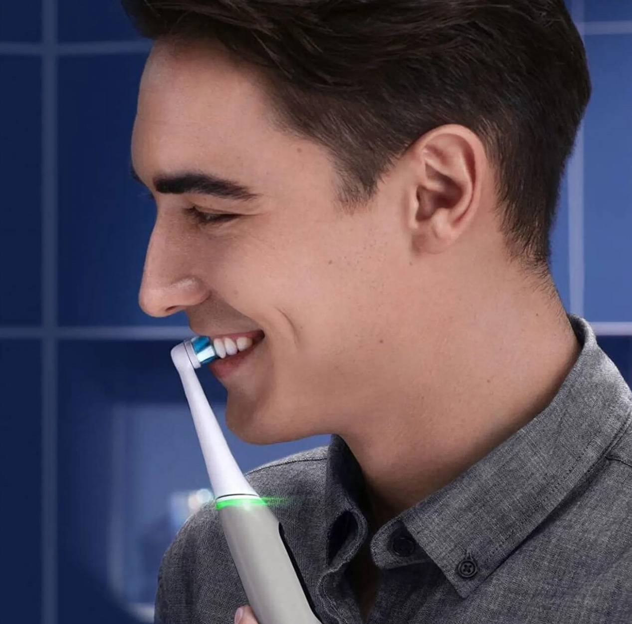Oral-B iO Series 6N Grey Opal Elektrische Zahnbürste