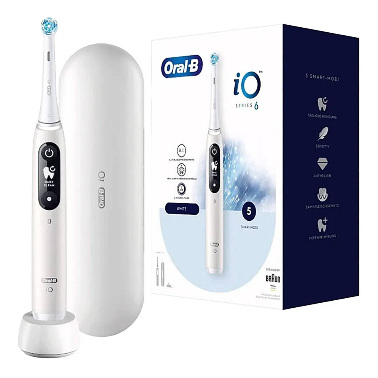 Oral-B iO Series 6N Grey Opal Elektrische Zahnbürste