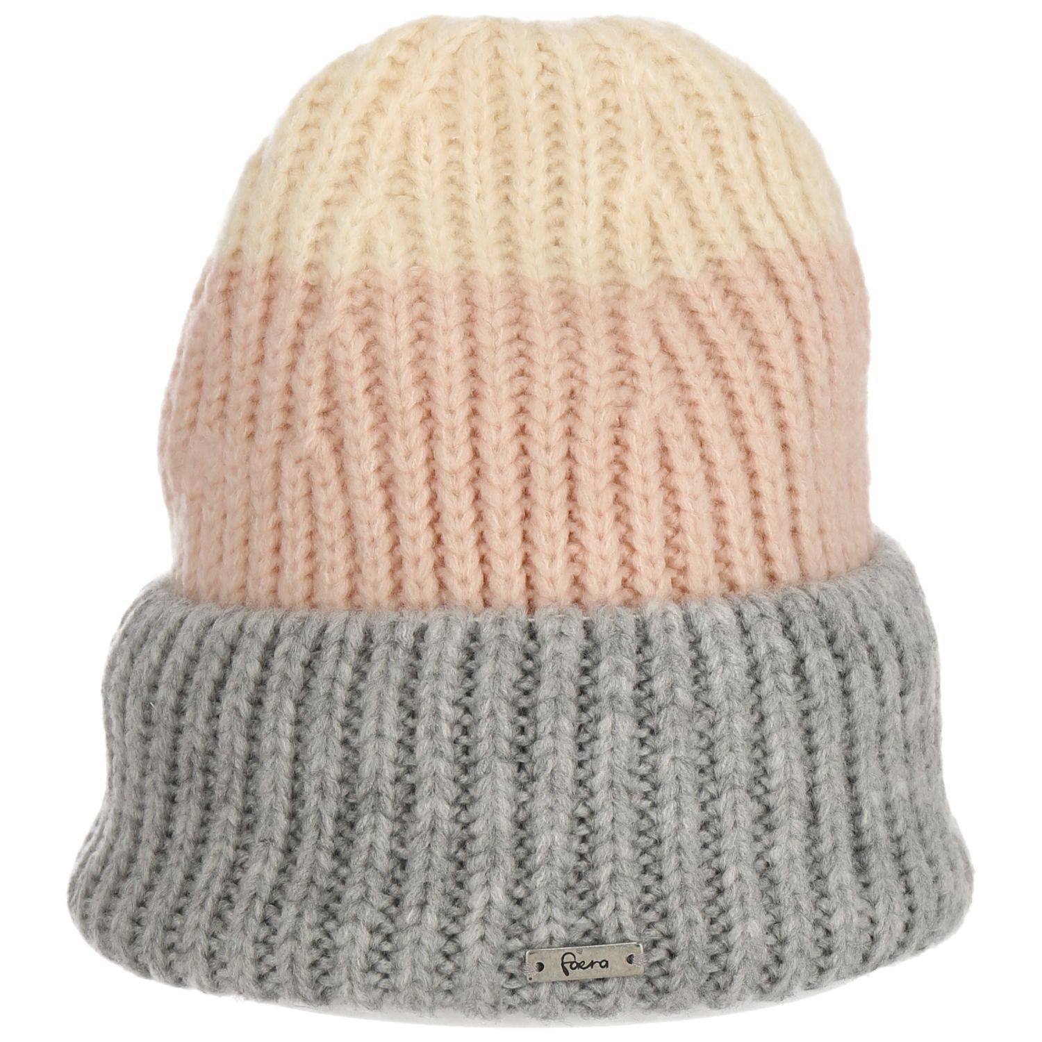 Wintermütze weicher Warmer Beanie Mütze Strickmütze Herren Damen Unisex Grau