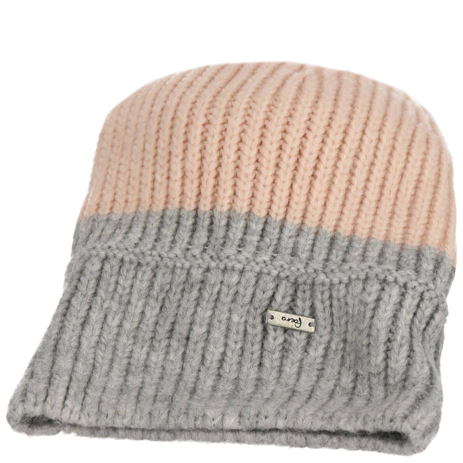 Wintermütze weicher Warmer Beanie Mütze Strickmütze Herren Damen Unisex Grau
