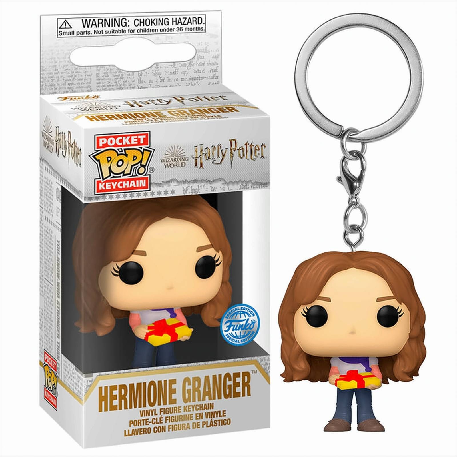 POP Keychain Harry Potter-Hermione Granger Holiday Neu & OVP