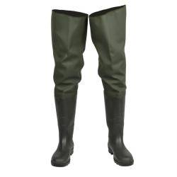 Standart-Seestiefel "Norway"- PVC - olivgrün - Größe 44 - Sohle PVC/Nitril