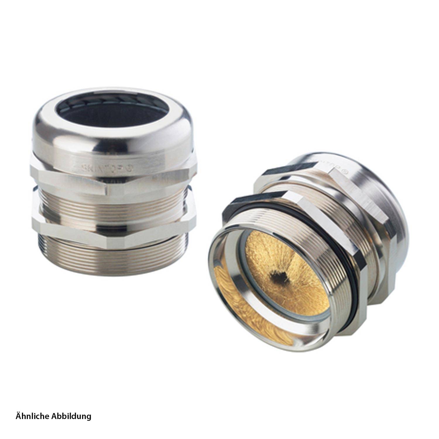 Ähnliche Abbildung': Bild eines Querschnitts eines mehradrigen Stromkabels mit sichtbaren Kupferleitern, umhüllt von einer Schutzschicht.