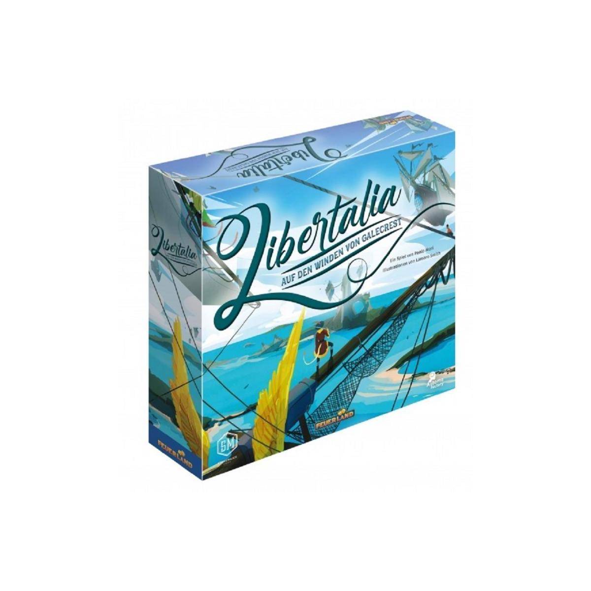 FEU31010 - Libertalia - Auf den Winden von Galecrest, Brettspiel, ab 14 Jahren (DE-Ausgabe)