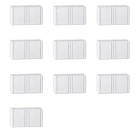 ALING-CONEL 2-fach Aufputz Schutzkontakt Steckdose mit Klappdeckel 16A/250V~ / IP44 (verdrahtet) - Weiß (10er Set) ALING-CONEL 2-fach Aufputz Schutzkontakt Steckdose mit Klappdeckel 16A/250V~ / IP44 (verdrahtet) - Weiß (10er Set)