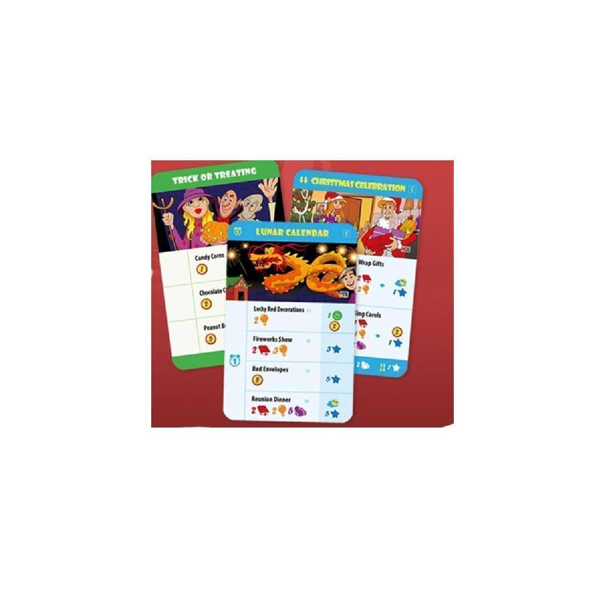 1027344 - Das Streben nach Glück: Feiertage, Brettspiel (DE-Erweiterung)