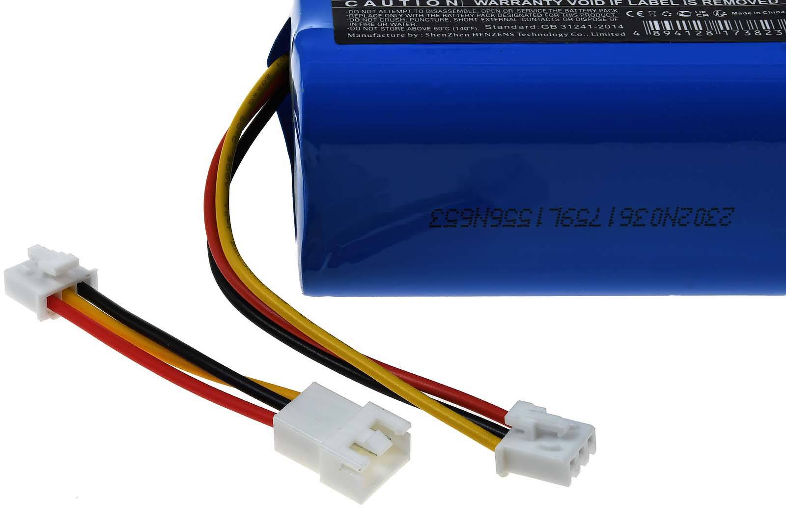 Powery Akku für Saugroboter Proscenic PR-830T, 14,4V, Li-Ion