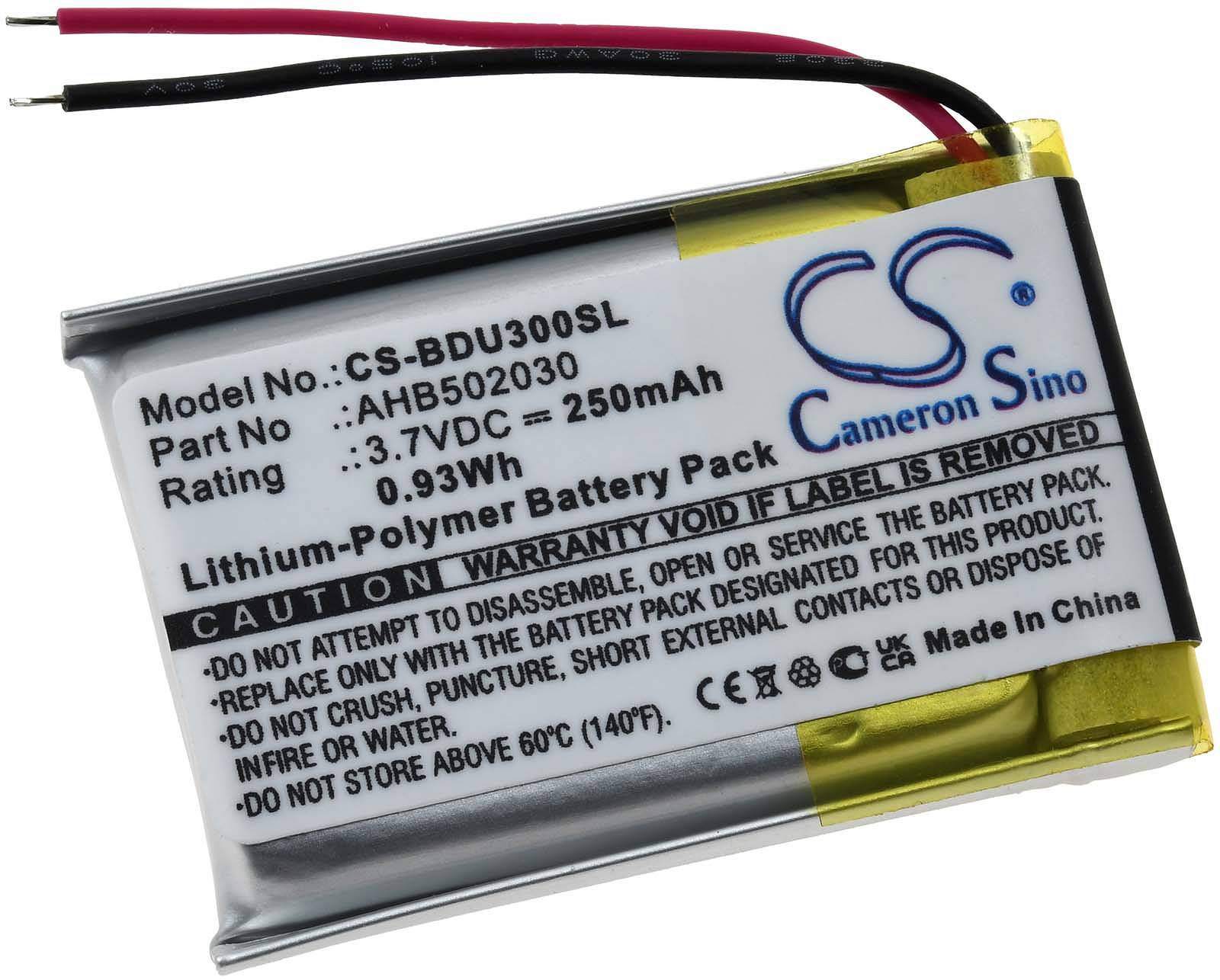 Powery Akku kompatibel mit Bosch Typ AHB502030, 3,7V, Li-Polymer