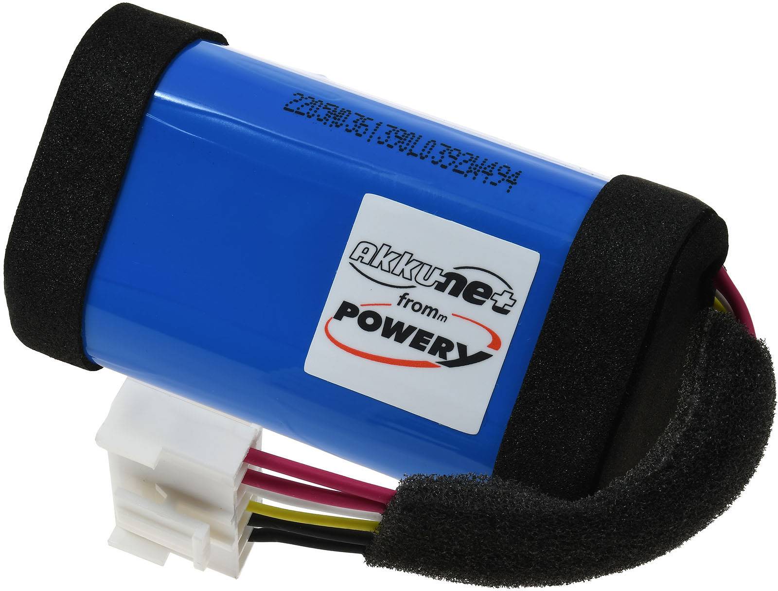 Powery Akku für Lautsprecher JBL Charge 4 nur Typ-Nr. GSP-1S3P-CH4A, 3,7V, Li-Ion
