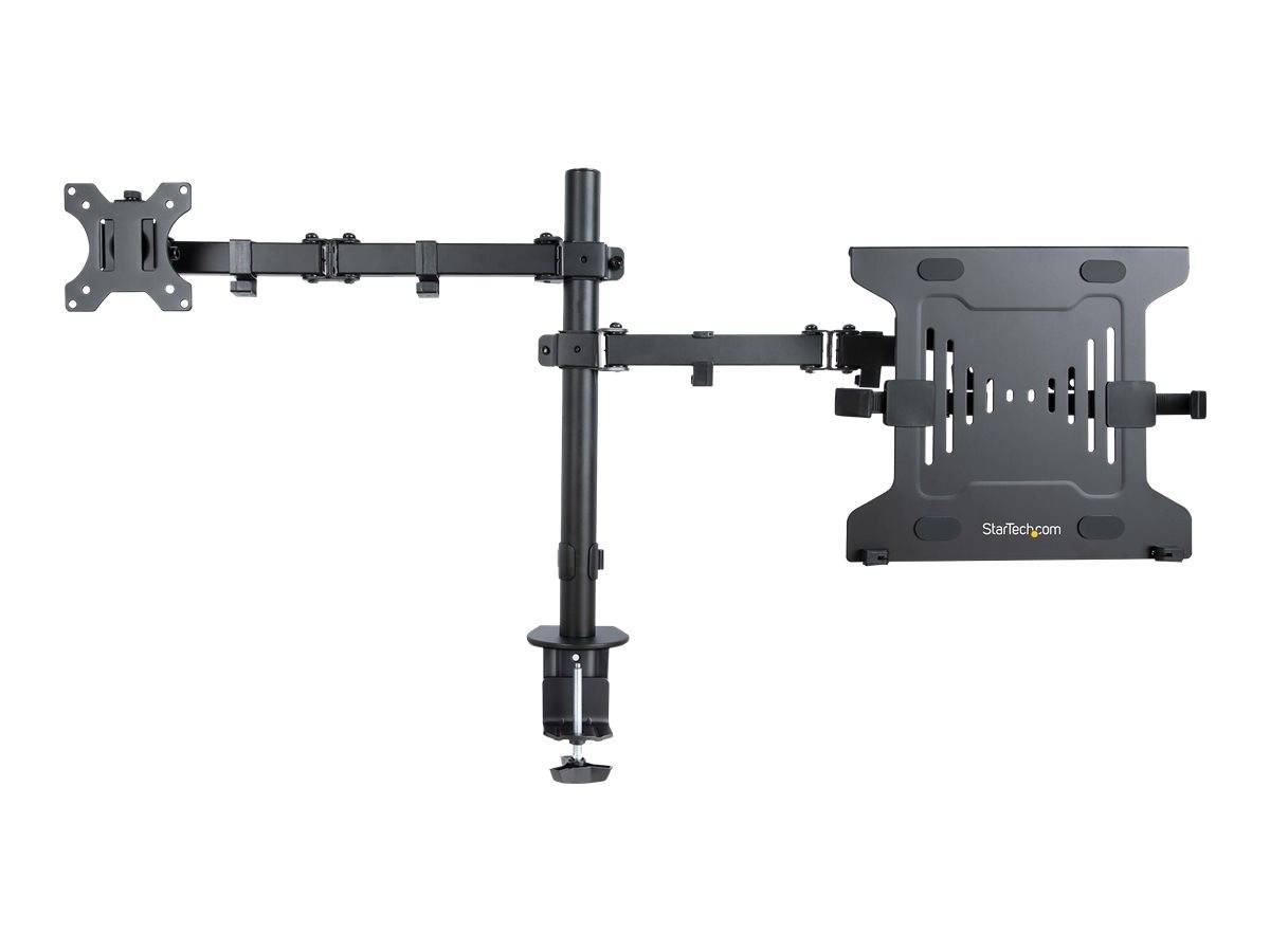 StarTech.com Monitor Arm with VESA Laptop Tray, For a Laptop (4.5kg / 9.9lb)