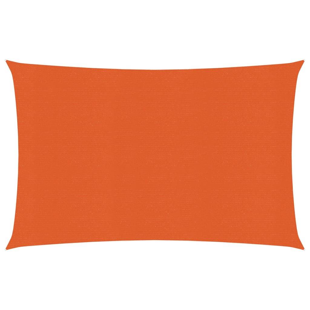 vidaXL Sonnensegel 160 g/m² Orange 2x3,5 m HDPE