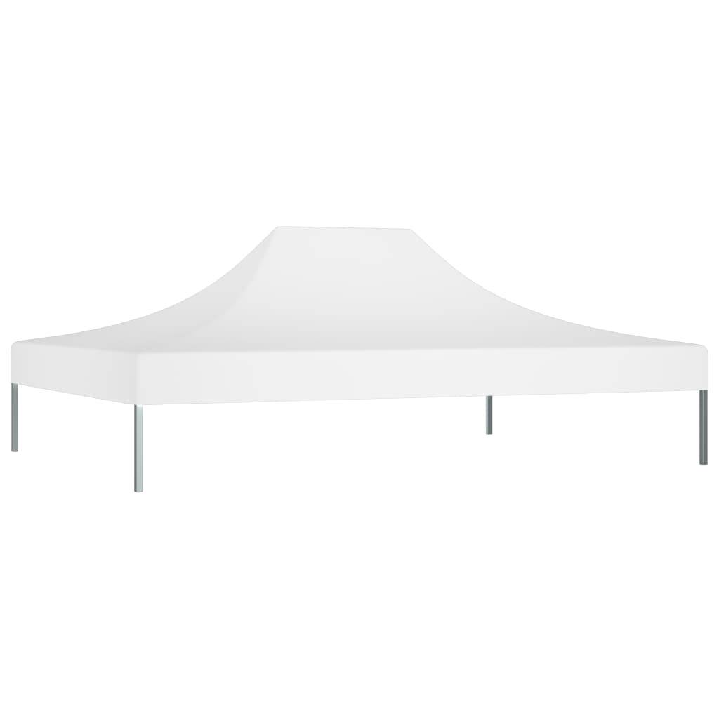 vidaXL Partyzelt-Dach 4,5x3 m Weiß 270 g/m²