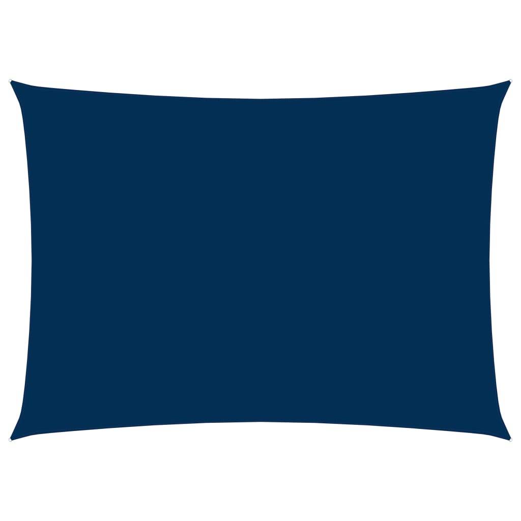 vidaXL Sonnensegel Oxford-Gewebe Rechteckig 2x4,5 m Blau