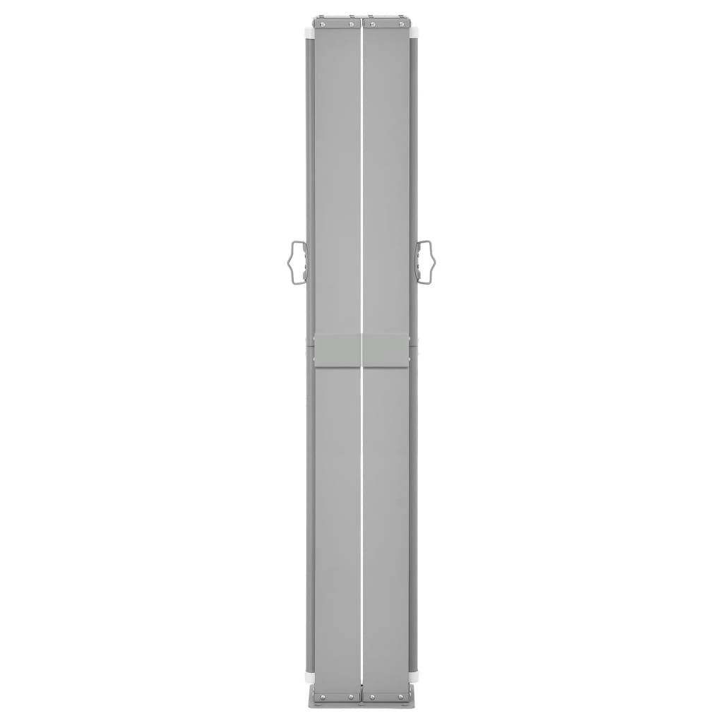 vidaXL Ausziehbare Seitenmarkise 140x1200 cm Creme