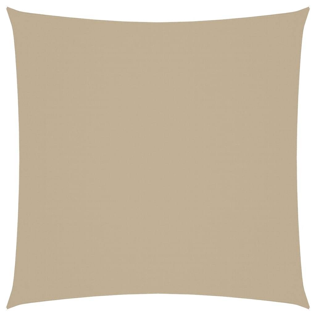 vidaXL Sonnensegel Oxford-Gewebe Quadratisch 7x7 m Beige