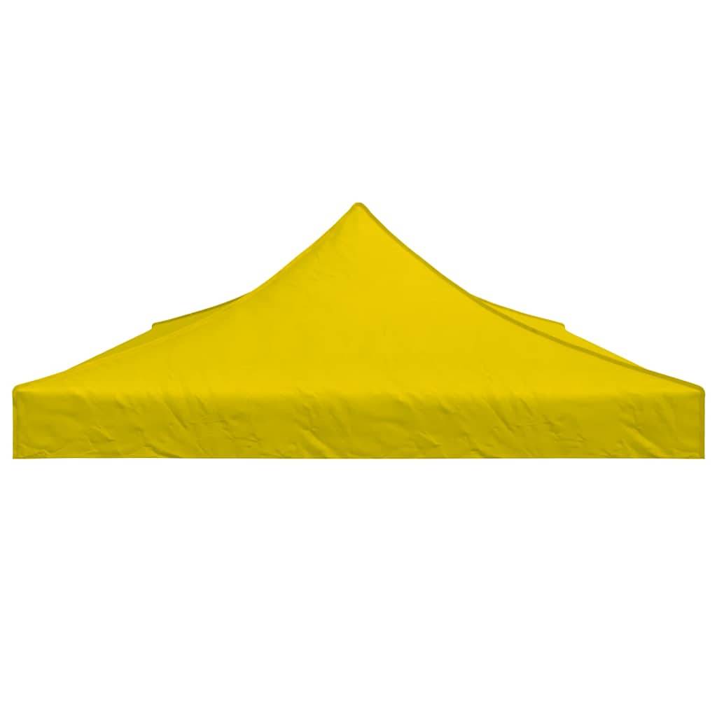 vidaXL Partyzelt-Dach 6x3 m Gelb 270 g/m²