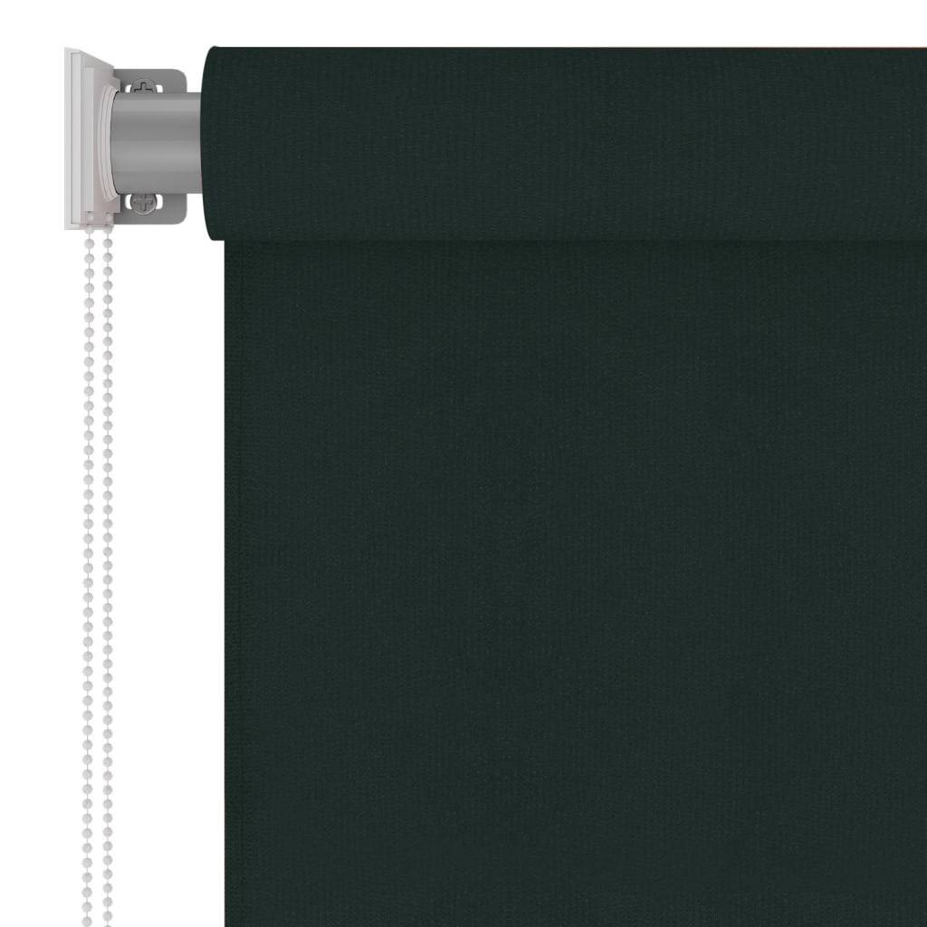 vidaXL Außenrollo 180x230 cm Dunkelgrün HDPE
