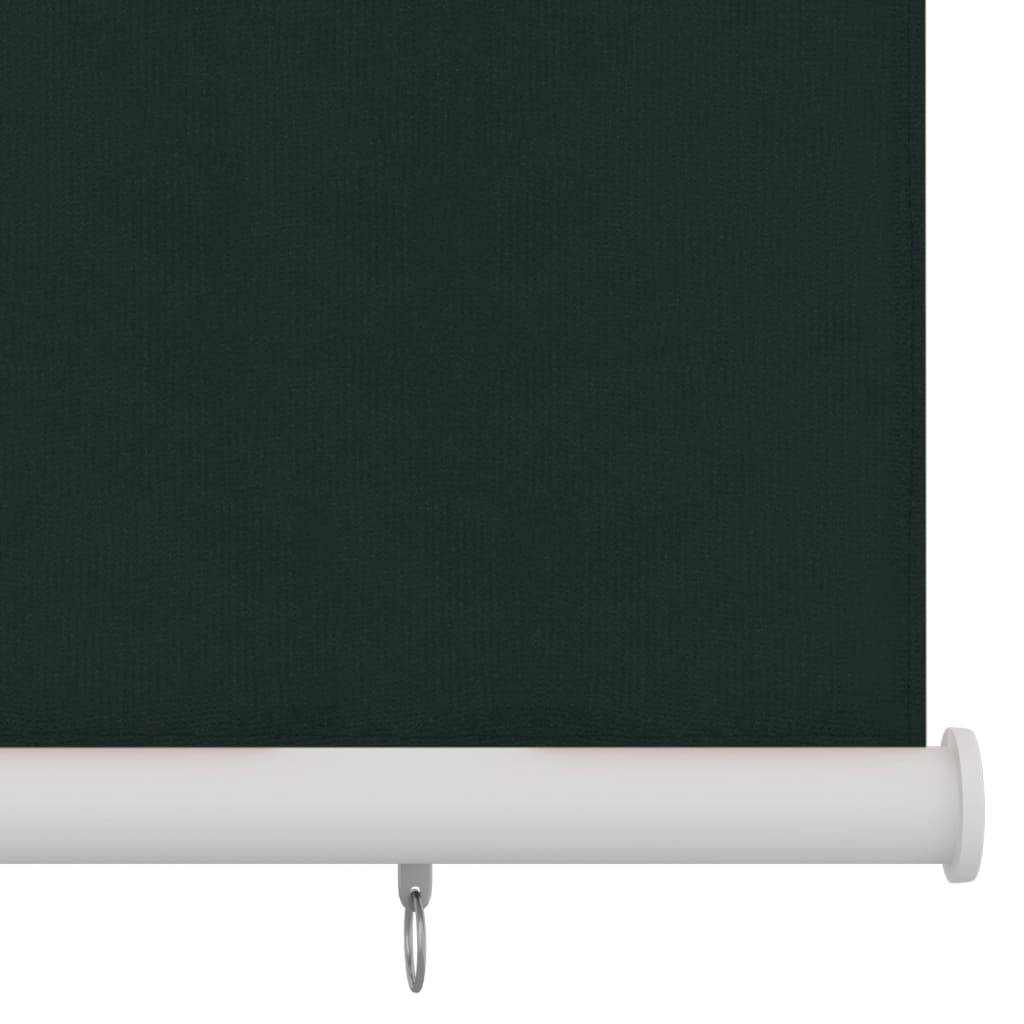 vidaXL Außenrollo 180x230 cm Dunkelgrün HDPE