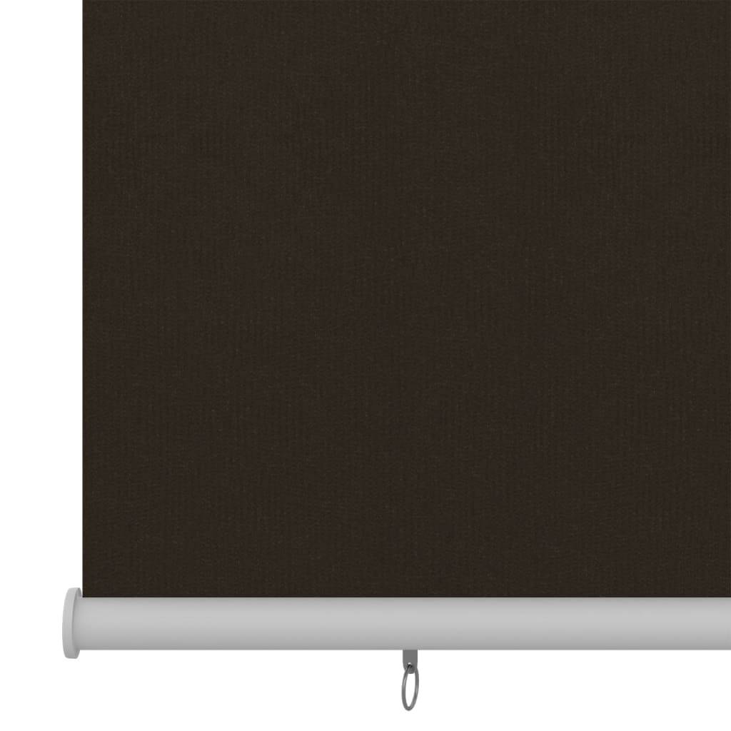 vidaXL Außenrollo 160x230 cm Braun HDPE