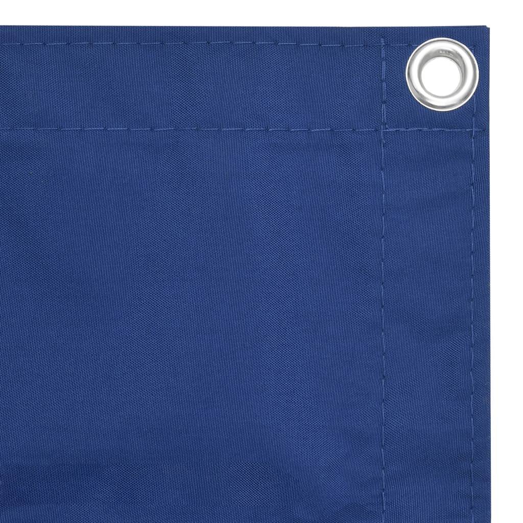 vidaXL Balkon-Sichtschutz Blau 120x400 cm Oxford-Gewebe