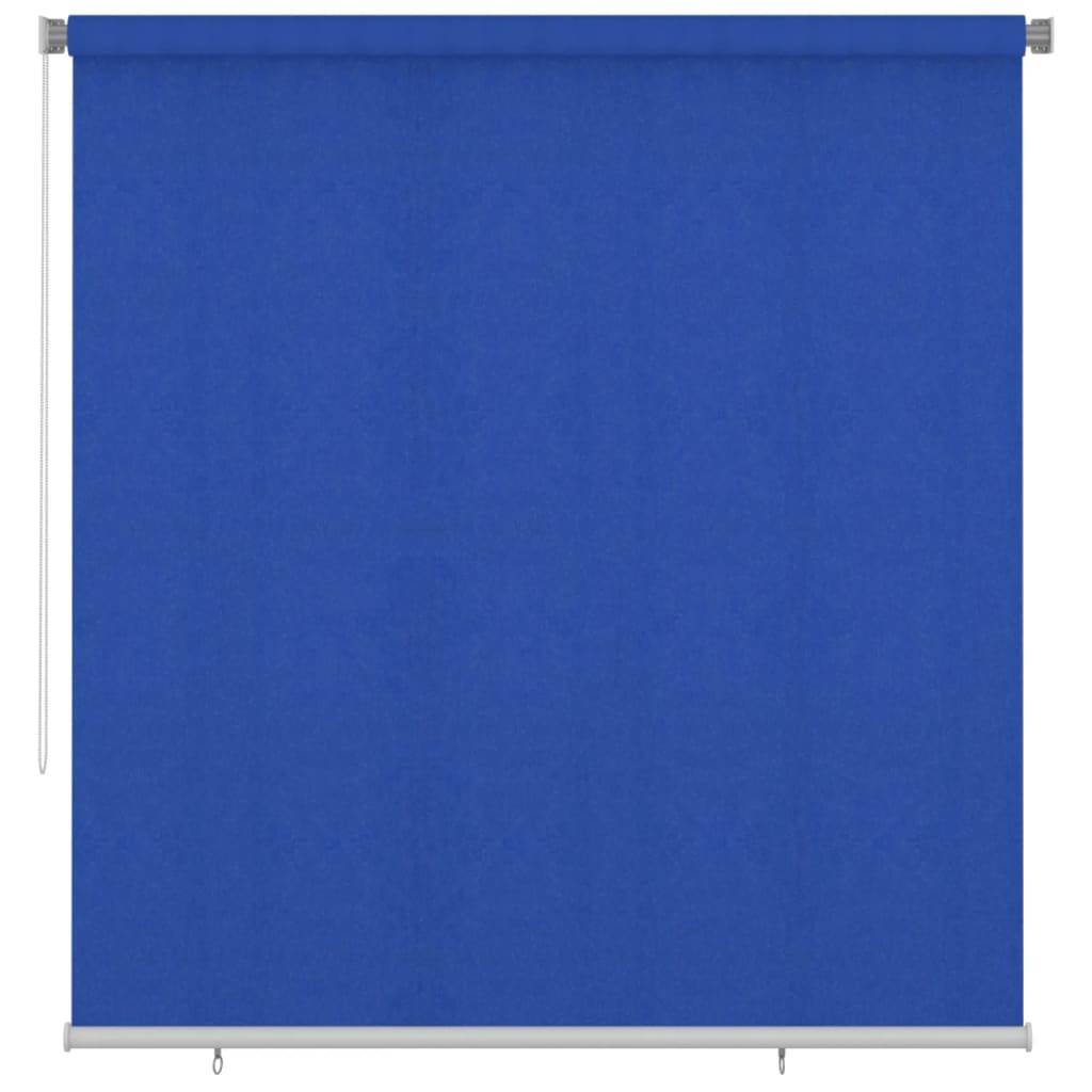 vidaXL Außenrollo 220x230 cm Blau HDPE