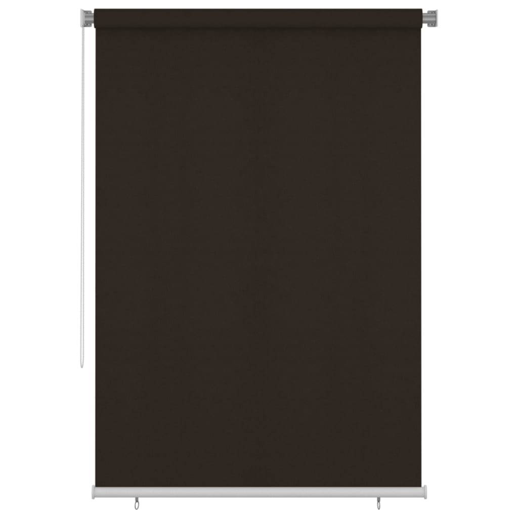 vidaXL Außenrollo 160x230 cm Braun HDPE