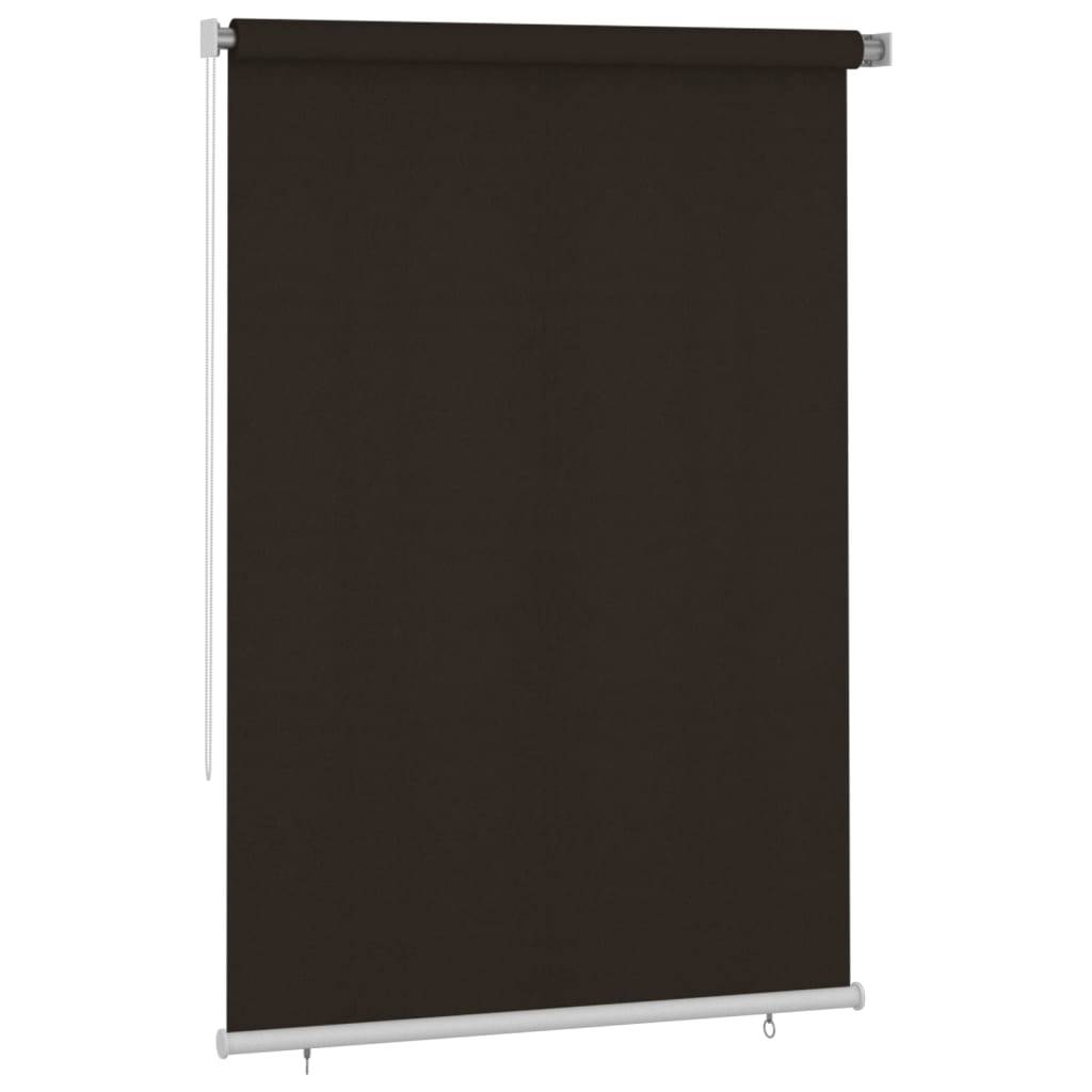 vidaXL Außenrollo 160x230 cm Braun HDPE