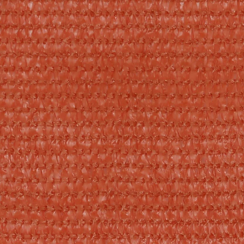 vidaXL Balkon-Sichtschutz Orange 90x400 cm HDPE