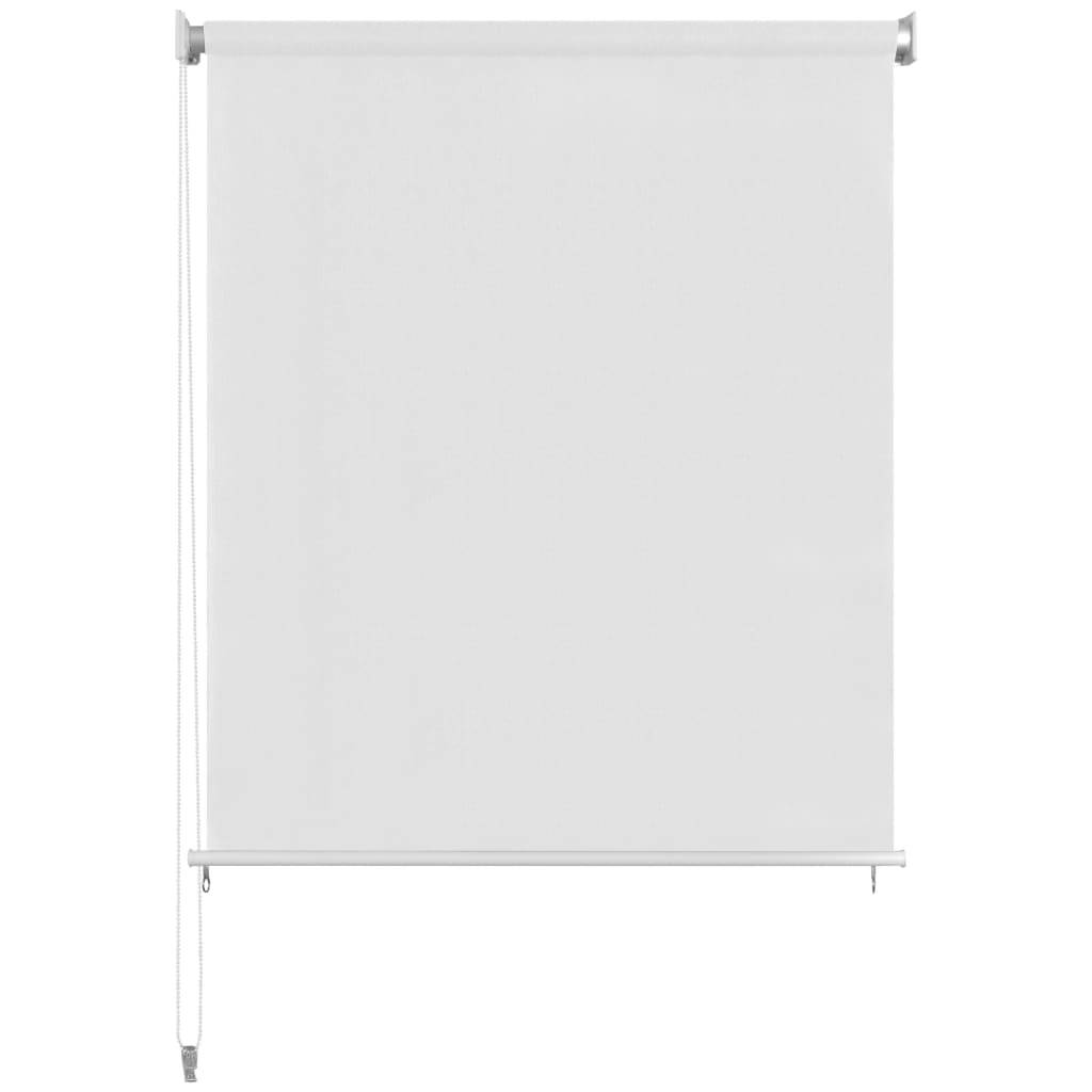 vidaXL Außenrollo 400 x 140 cm Weiß
