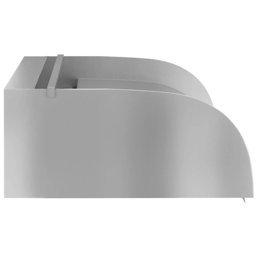 vidaXL Wasserfall mit LEDs 45x34x14 cm Edelstahl 304