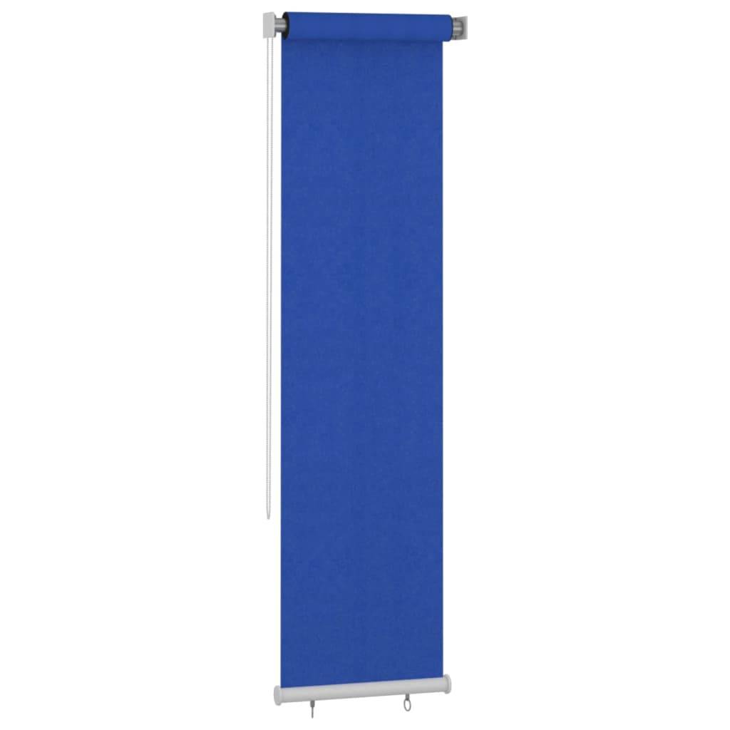 vidaXL Außenrollo 60x230 cm Blau HDPE