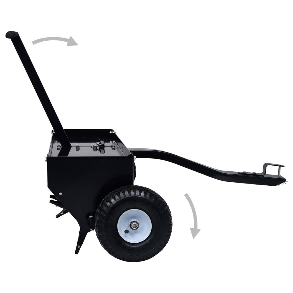 vidaXL Rasenlüfter für Aufsitzmäher 102 cm