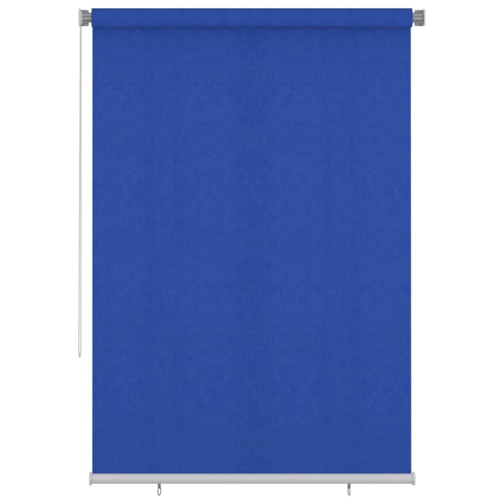 vidaXL Außenrollo 160x230 cm Blau HDPE