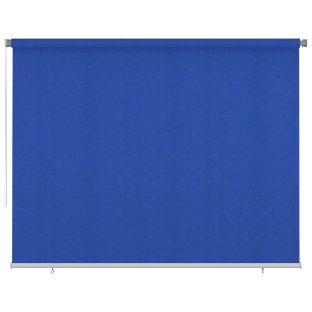 vidaXL Außenrollo 300x230 cm Blau HDPE
