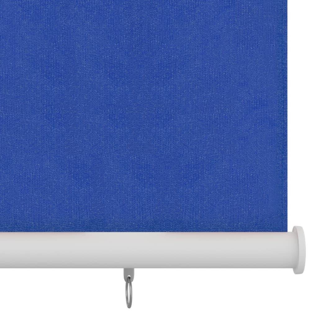 vidaXL Außenrollo 240x230 cm Blau HDPE