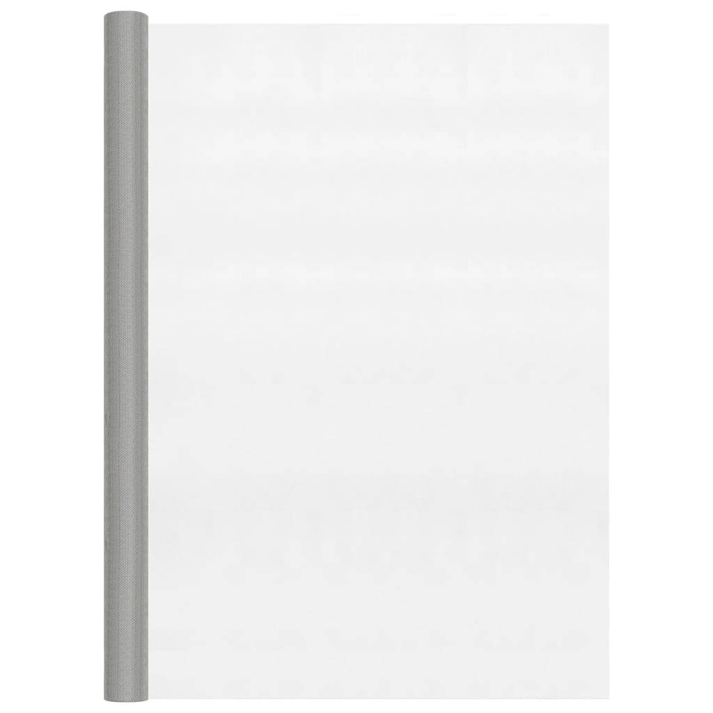 vidaXL Fliegengitter Edelstahl 112x1000 cm Silbern