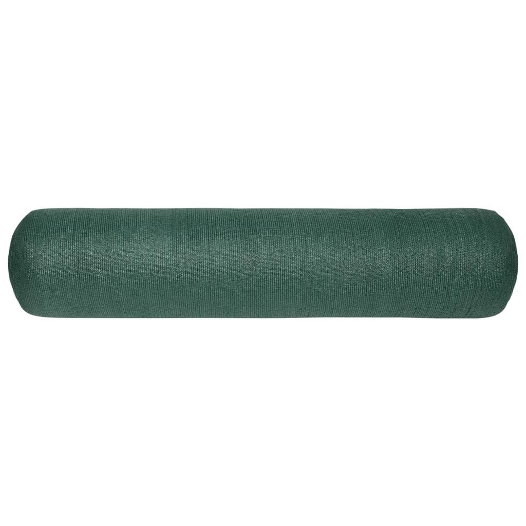 vidaXL Zaunblende Grün 1,5x50 m HDPE 150 g/m²