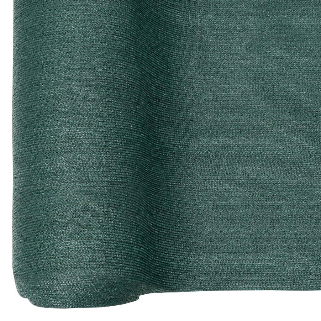 vidaXL Zaunblende Grün 1,5x50 m HDPE 150 g/m²