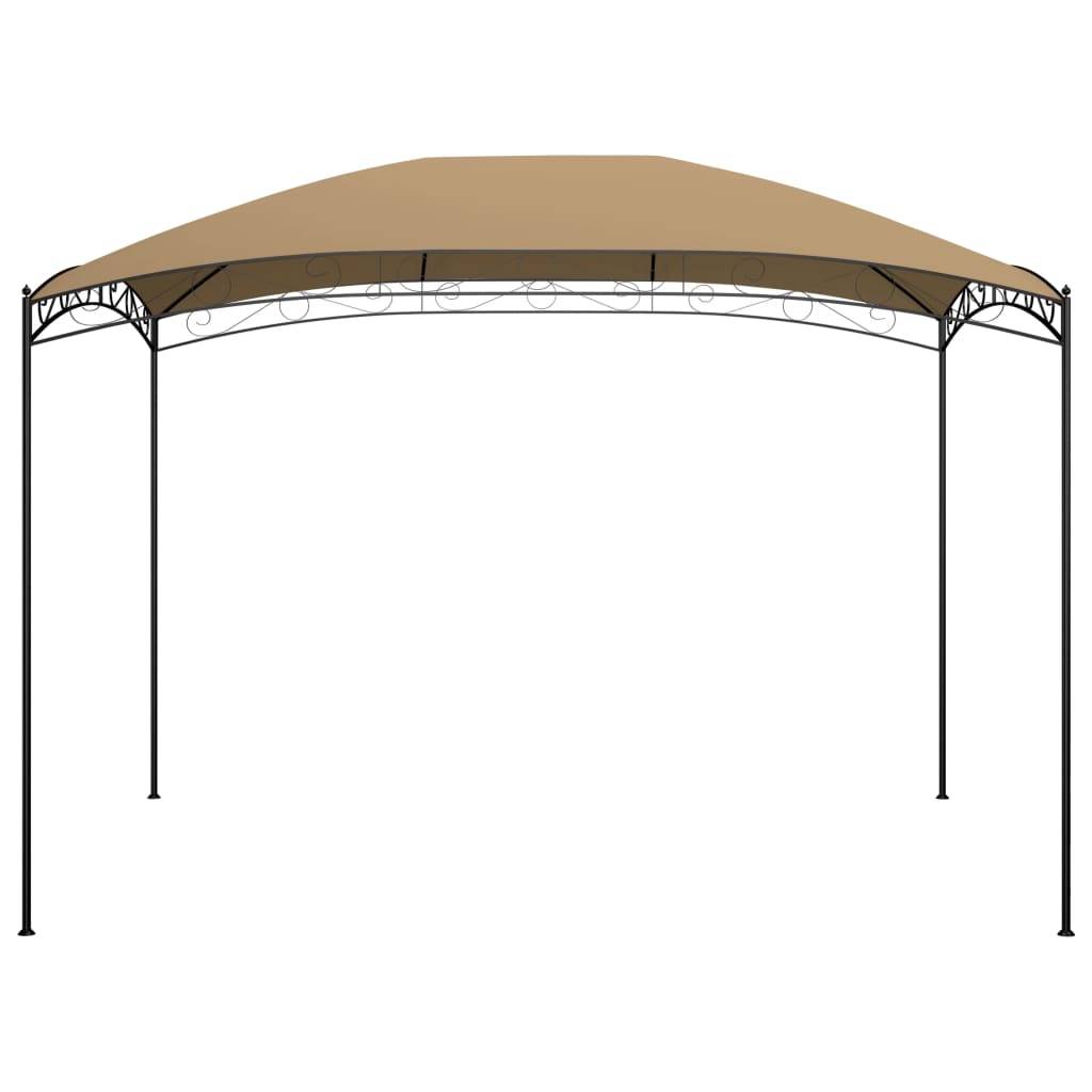 vidaXL Pavillon 3x4x2,65 m Taupe 180 g/m²