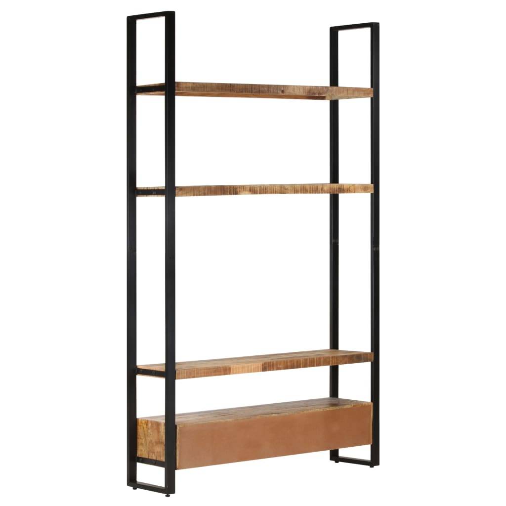 vidaXL Bücherregal 118x30x200 cm Massivholz Mango