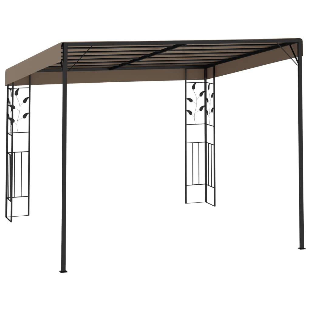 vidaXL Wand-Pavillon 3x3x2,5 m Taupe
