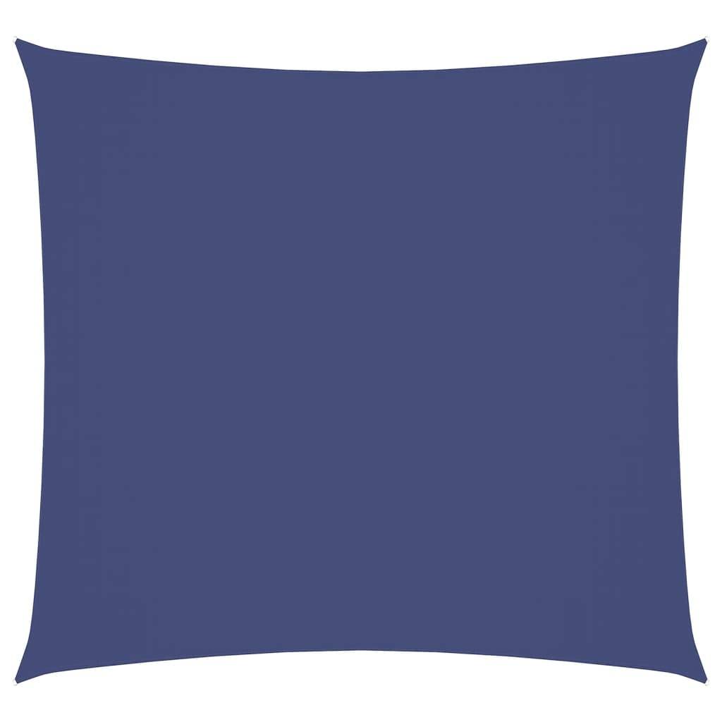 vidaXL Sonnensegel Oxford-Gewebe Quadratisch 6x6 m Blau