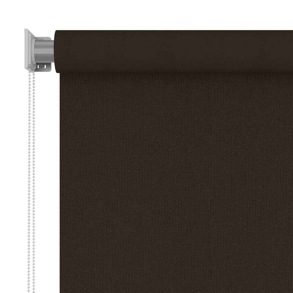 vidaXL Außenrollo 100x230 cm Braun HDPE