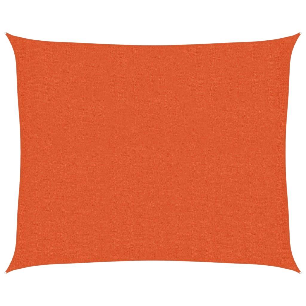 vidaXL Sonnensegel 160 g/m² Orange 2,5x3 m HDPE