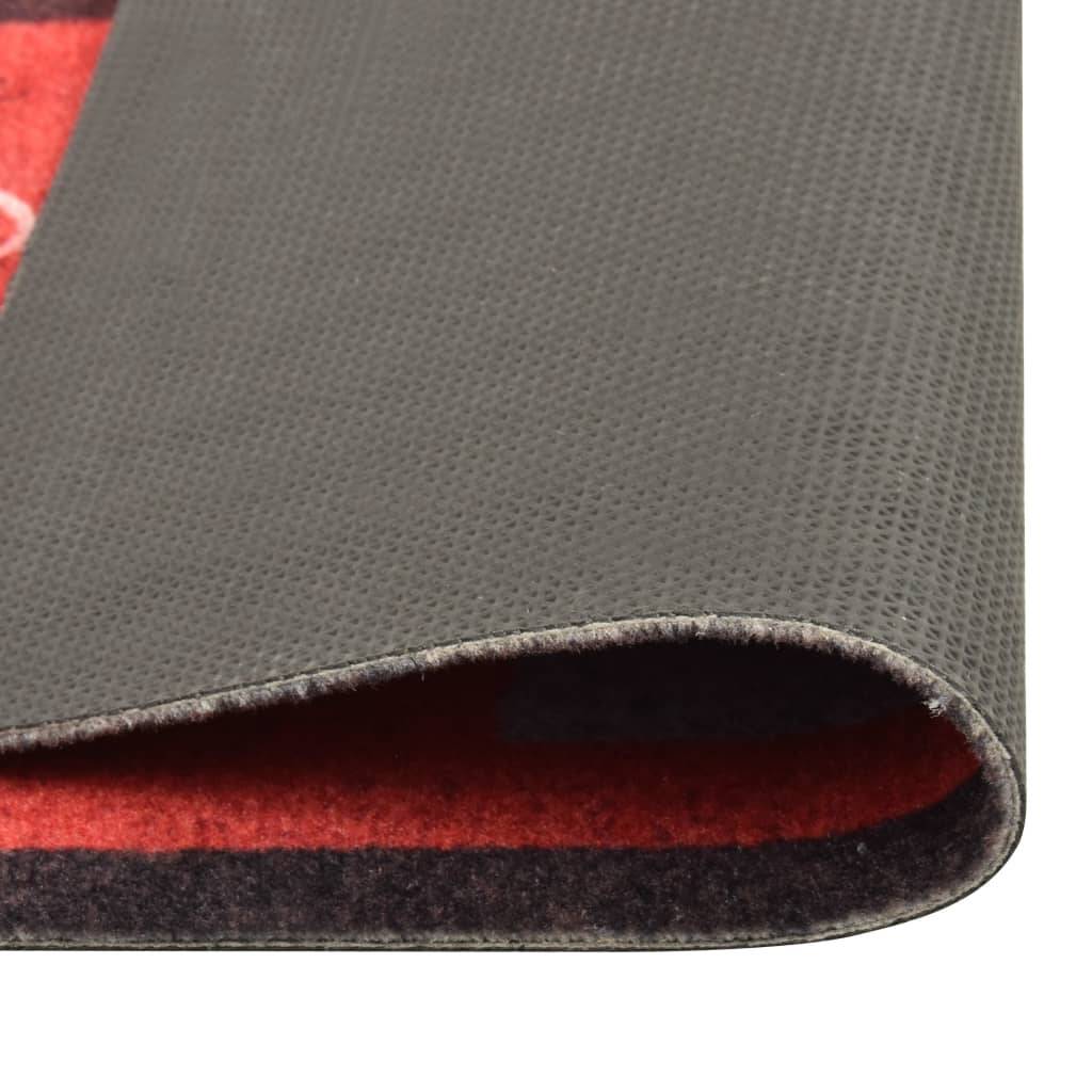 vidaXL Küchenteppich Waschbar Tomaten 60x300 cm