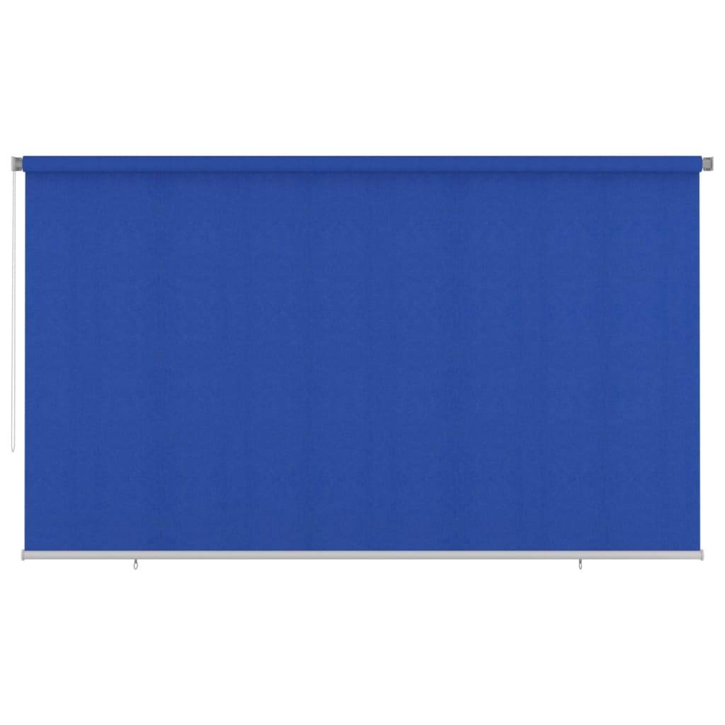 vidaXL Außenrollo 400x230 cm Blau HDPE