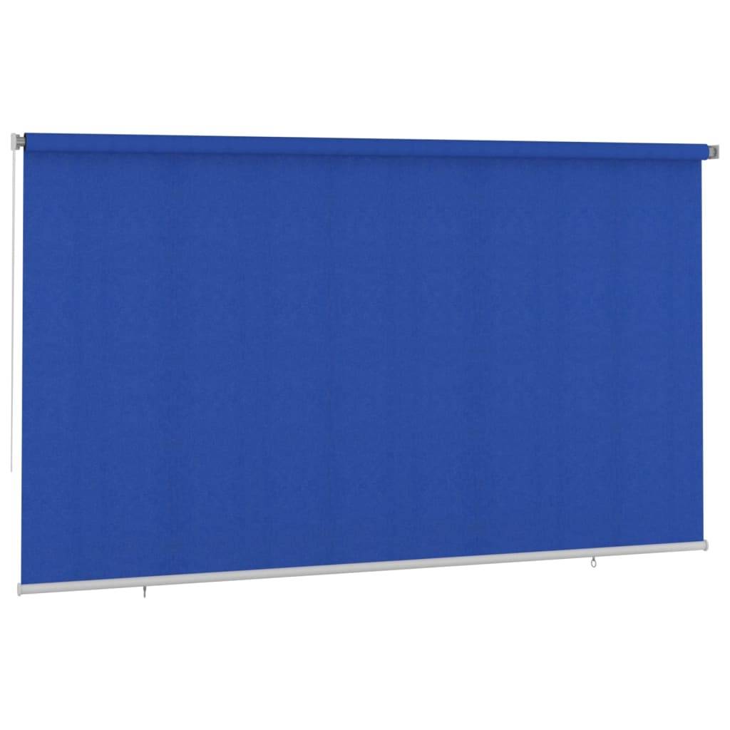 vidaXL Außenrollo 400x230 cm Blau HDPE