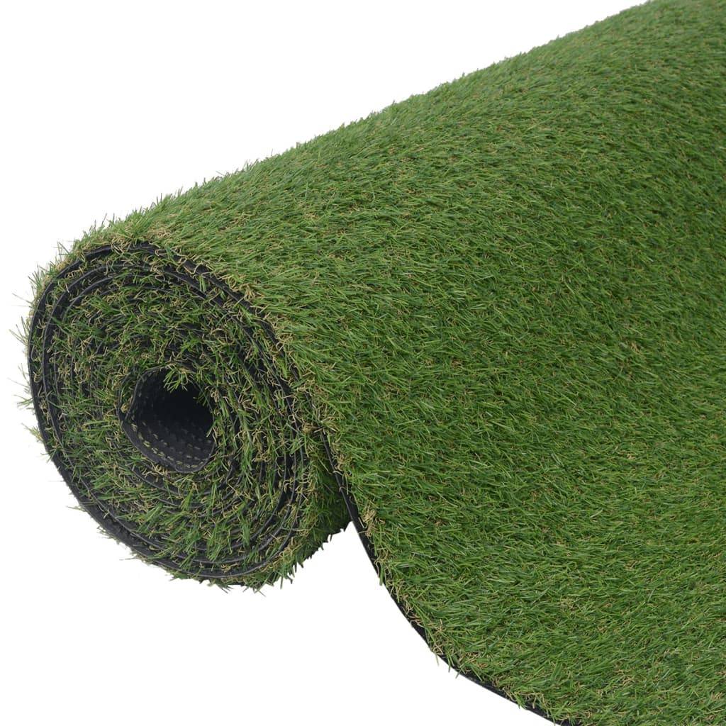 vidaXL Kunstrasen 1x8 m /20 mm Grün