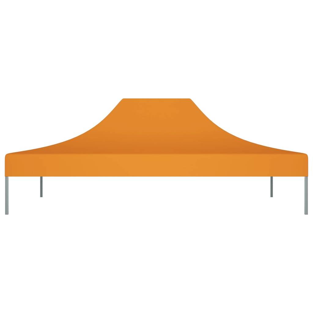 vidaXL Partyzelt-Dach 4,5x3 m Orange 270 g/m²