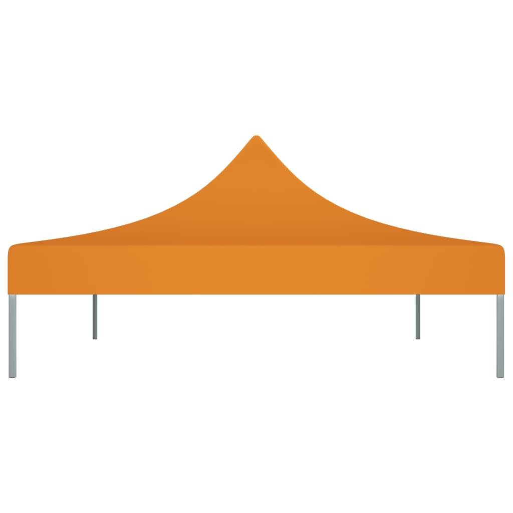 vidaXL Partyzelt-Dach 4,5x3 m Orange 270 g/m²